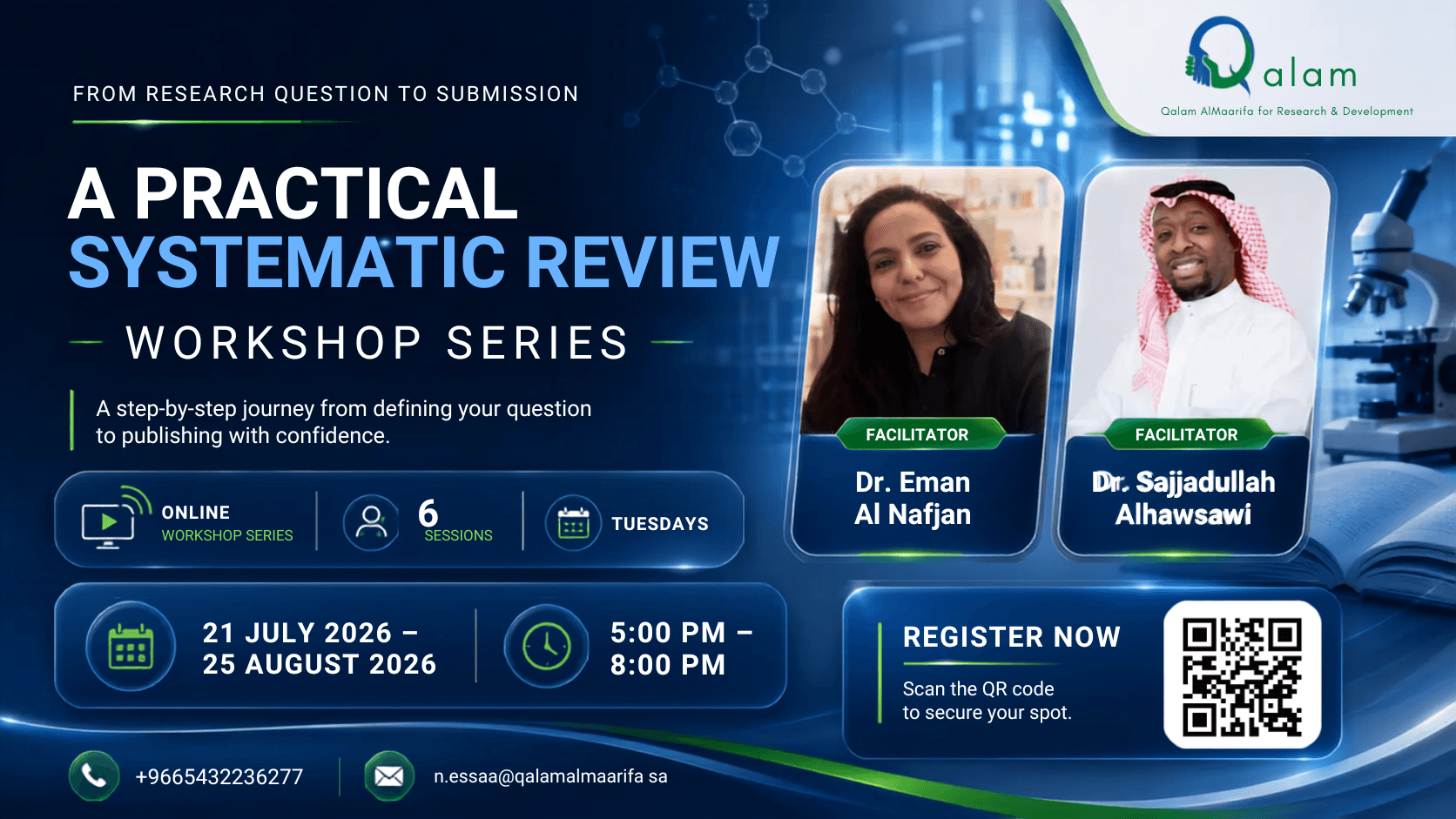 A Practical Systematic Review Workshop Series: From research question to submission - Image 1